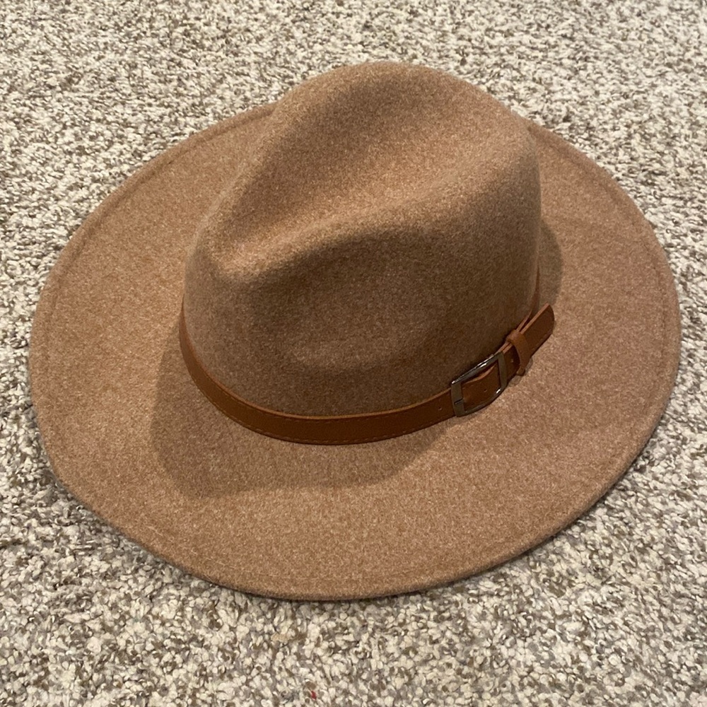 Women’s Brown Panama Style Hat